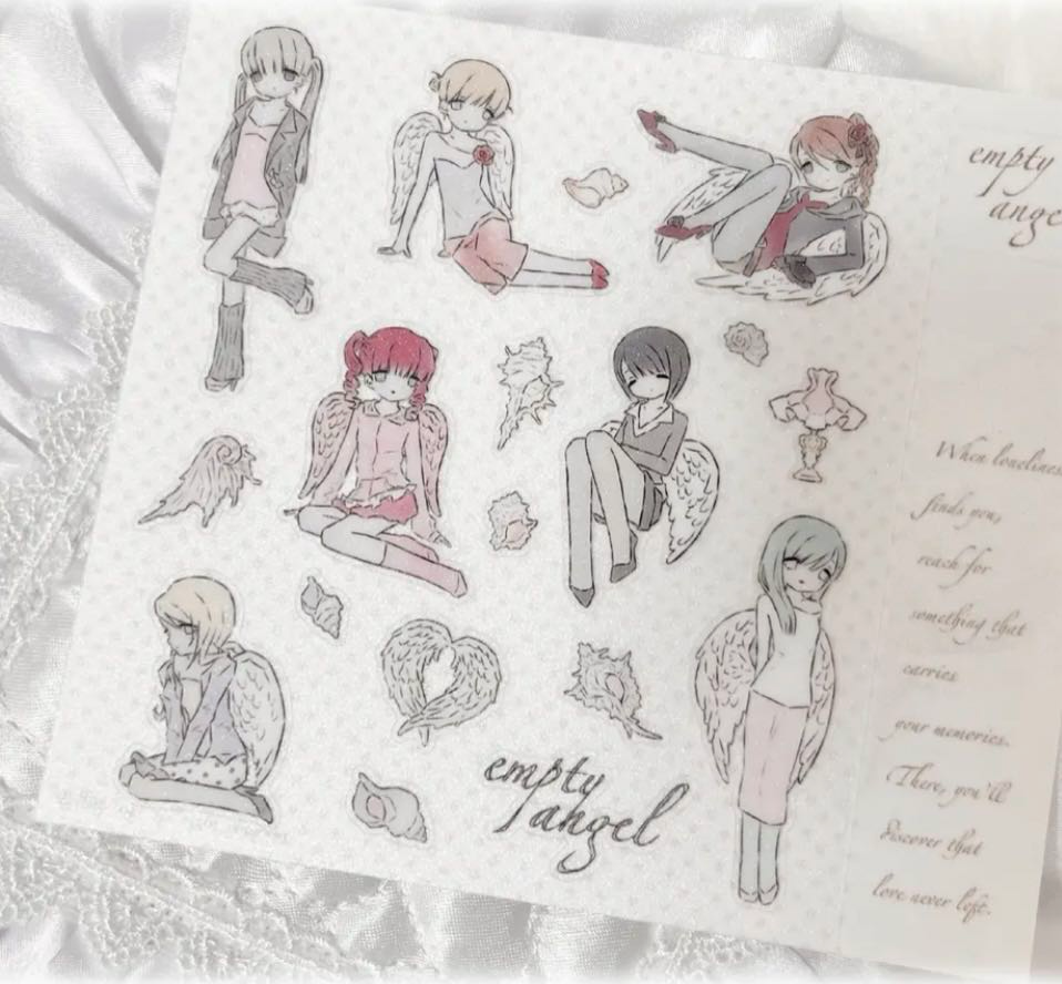 Nyal Empty Angel Sticker
