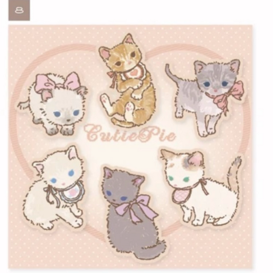 [Yeonpopo] Kitty Sticker Pack