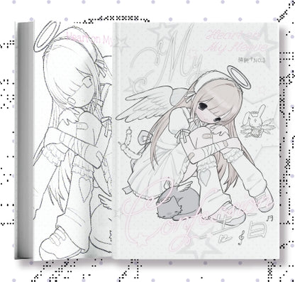 [Cat Cookies] Confession Sticker Book 30p