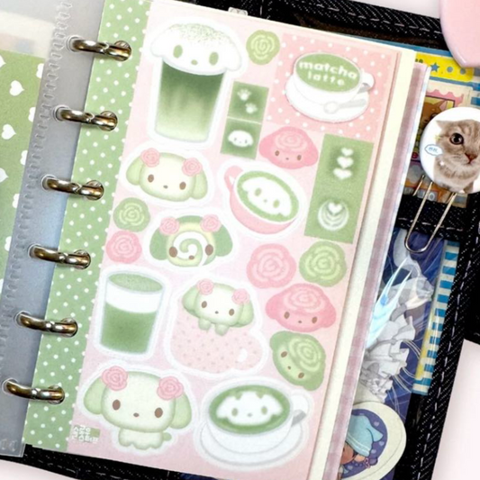 Slow Stuff Matcha Latte Sticker