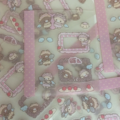 [Tanpopo] Kitty Angel Sticker