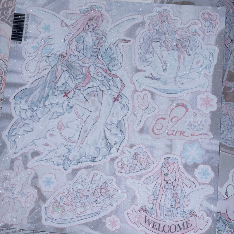 [Huaeart] Pink Park Sticker