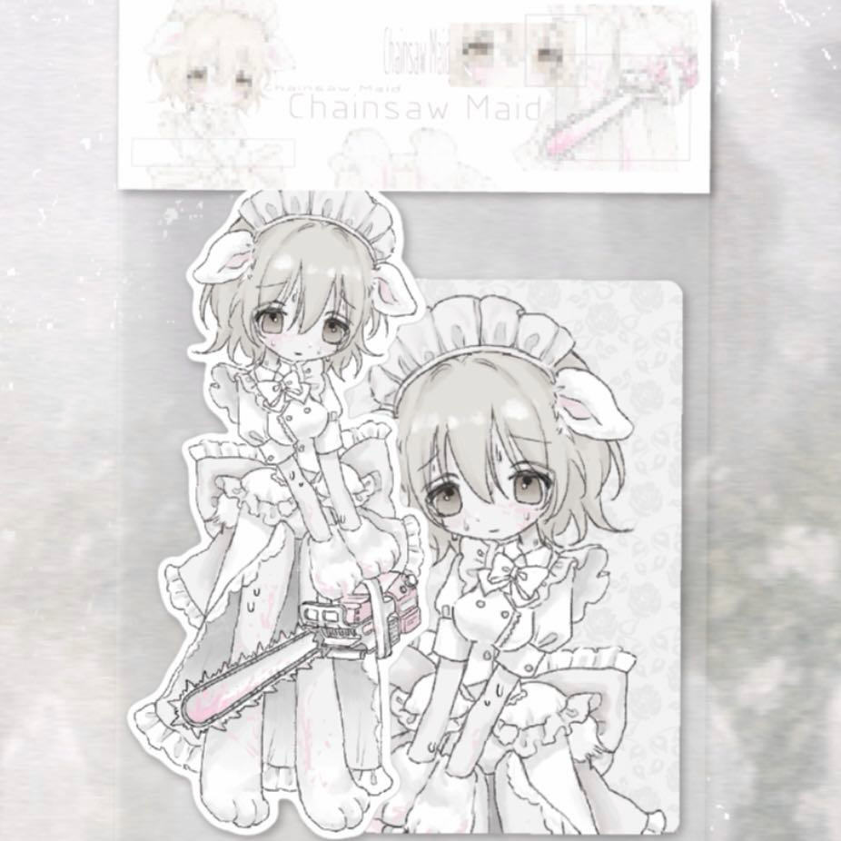 [Miryoco] Chainsaw Maid Sticker