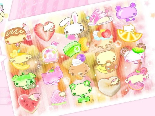 [Happy Nyang Day] Fruits Animal Sticker