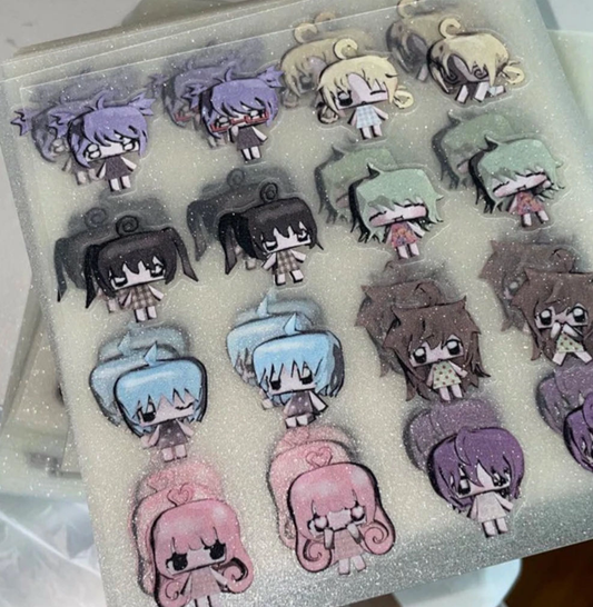 Huhuee Antenna Girl Sticker
