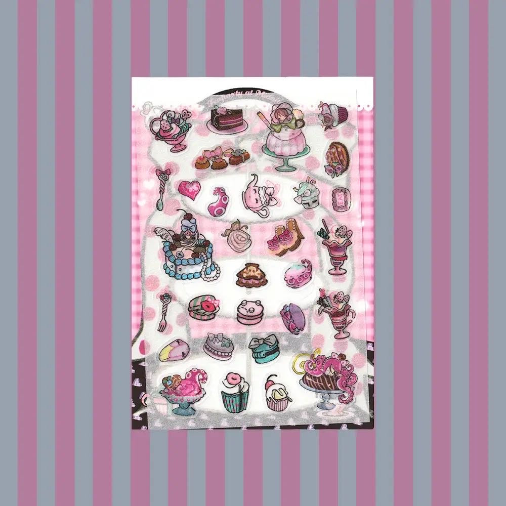 [Spicyokiii] Teaparty At Midnight Glitter Sticker