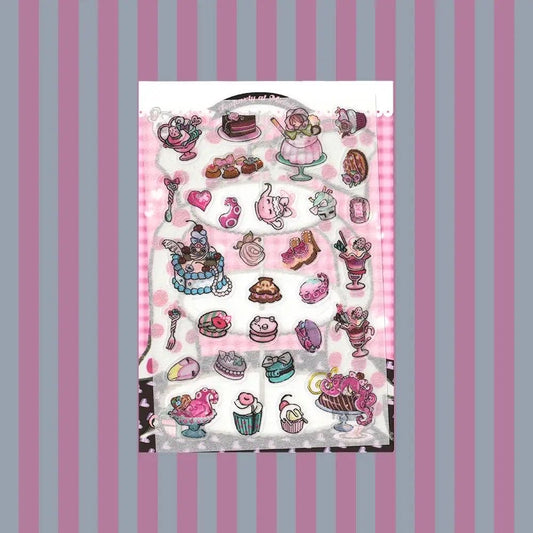 [Spicyokiii] Teaparty At Midnight Glitter Sticker