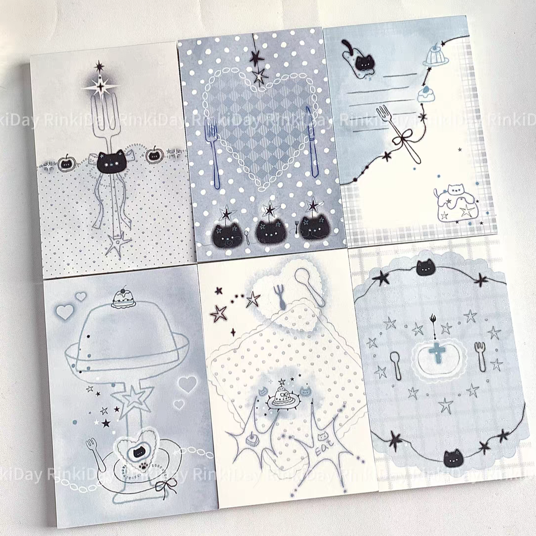 Black Cat Memo Pad 30 Pages