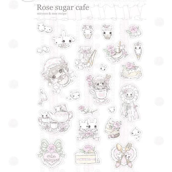 [Miryoco] Rose Sugar Cafe Sticker
