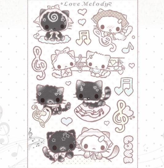 Natsu Nyaa Love Meloday Sticker