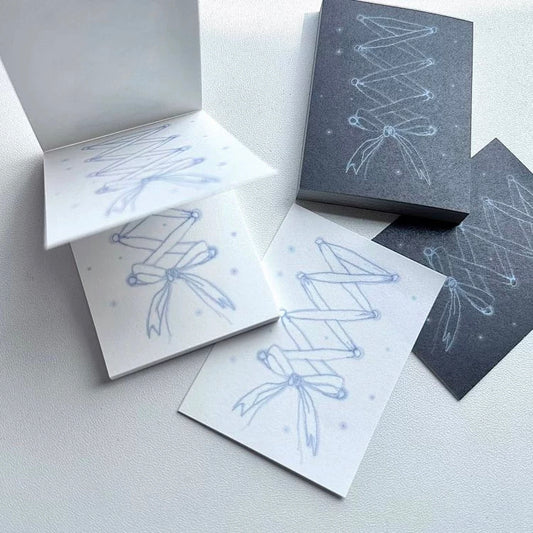 Ribbon Mini Memo Pad