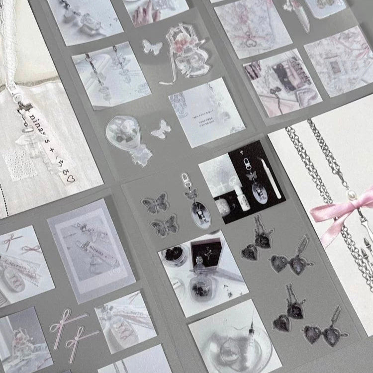 Sandy Glitter Decorate Sticker