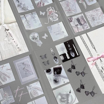 Sandy Glitter Decorate Sticker