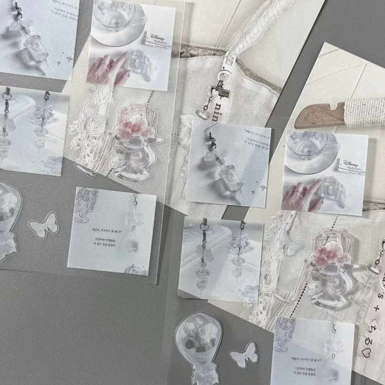 Sandy Glitter Decorate Sticker