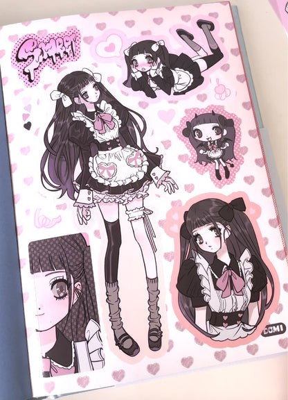 Domi World Sticker Book V2 Sticker Sheet