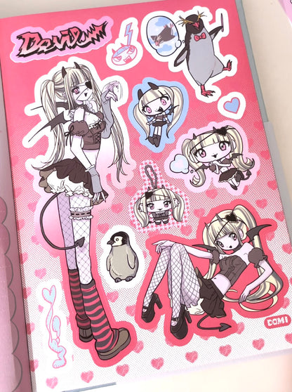 Domi World Sticker Book V2 Sticker Sheet
