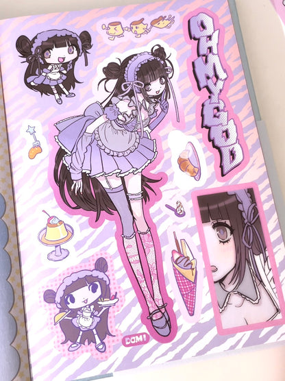 Domi World Sticker Book V2 Sticker Sheet