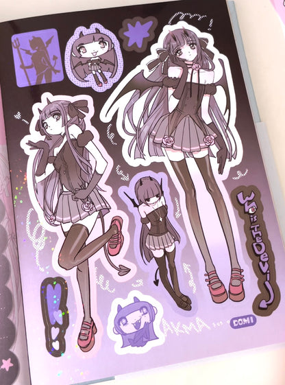 Domi World Sticker Book V2 Sticker Sheet