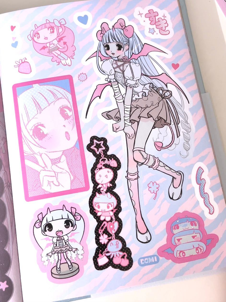 Domi World Sticker Book V2 Sticker Sheet