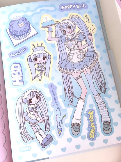 Domi World Sticker Book V2 Sticker Sheet