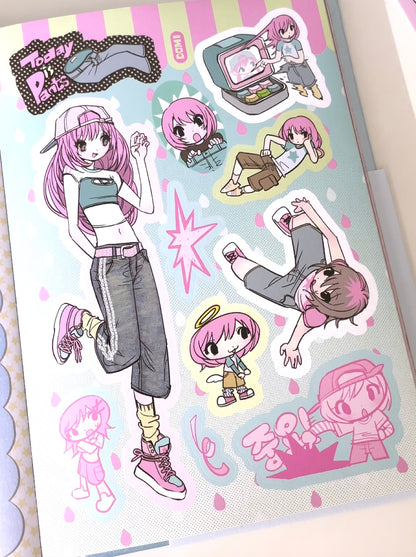 Domi World Sticker Book V2 Sticker Sheet