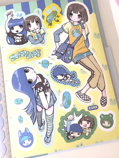 Domi World Sticker Book V2 Sticker Sheet