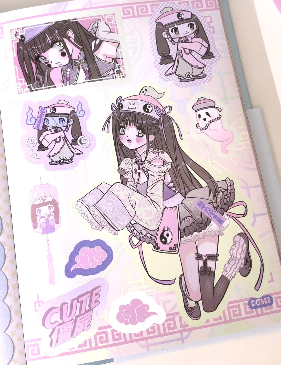 Domi World Sticker Book V2 Sticker Sheet