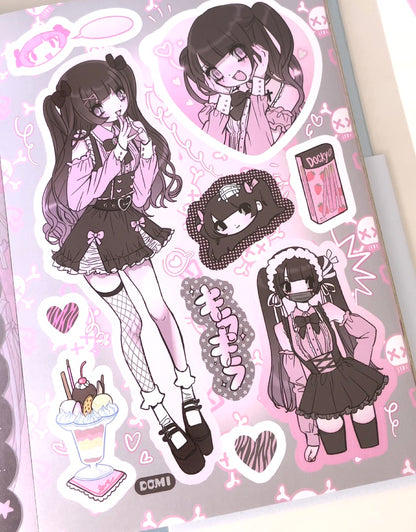 Domi World Sticker Book V2 Sticker Sheet