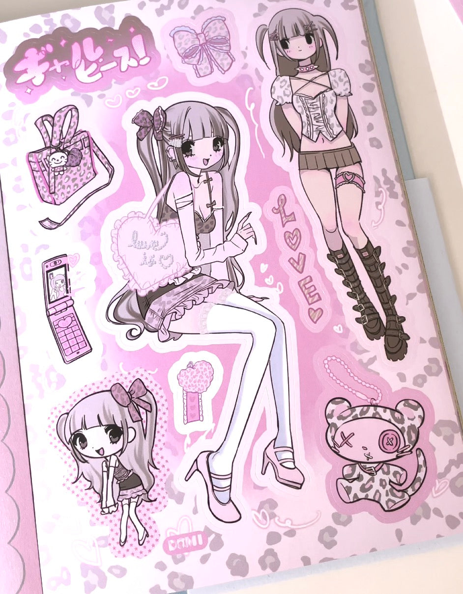 Domi World Sticker Book V2 Sticker Sheet