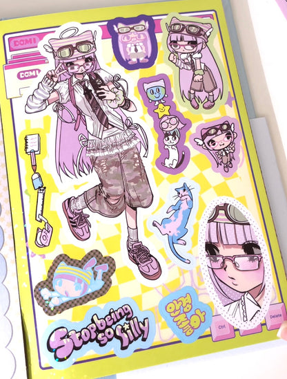 Domi World Sticker Book V2 Sticker Sheet