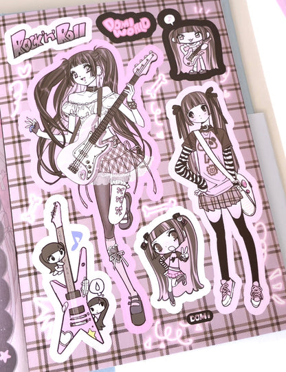 Domi World Sticker Book V2 Sticker Sheet