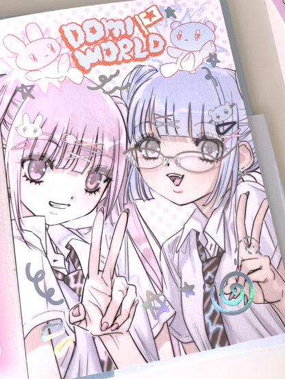 Domi World Sticker Book V2 Sticker Sheet