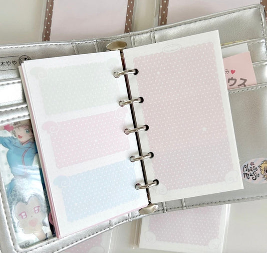 Sweetsshop A7 Binder Refill Page-Angels