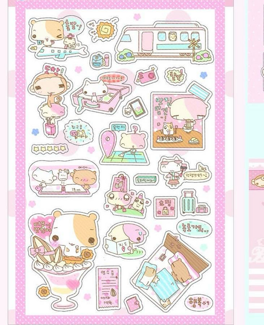 [Happy Nyang Day] Travel Together Sticker