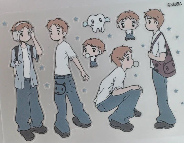 [Juba] Boys Outfit Sticker