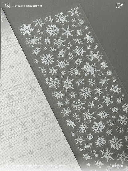 Mizuno Snowflake Sticker