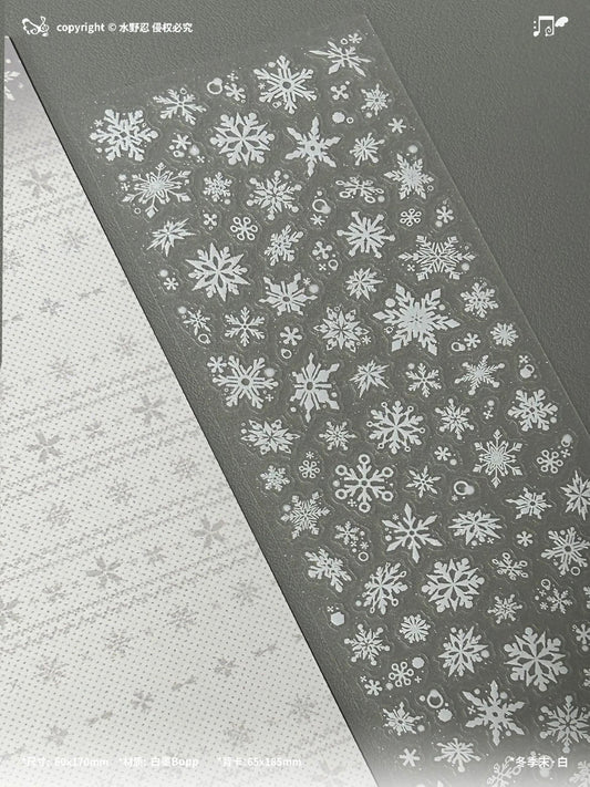 Mizuno Snowflake Sticker