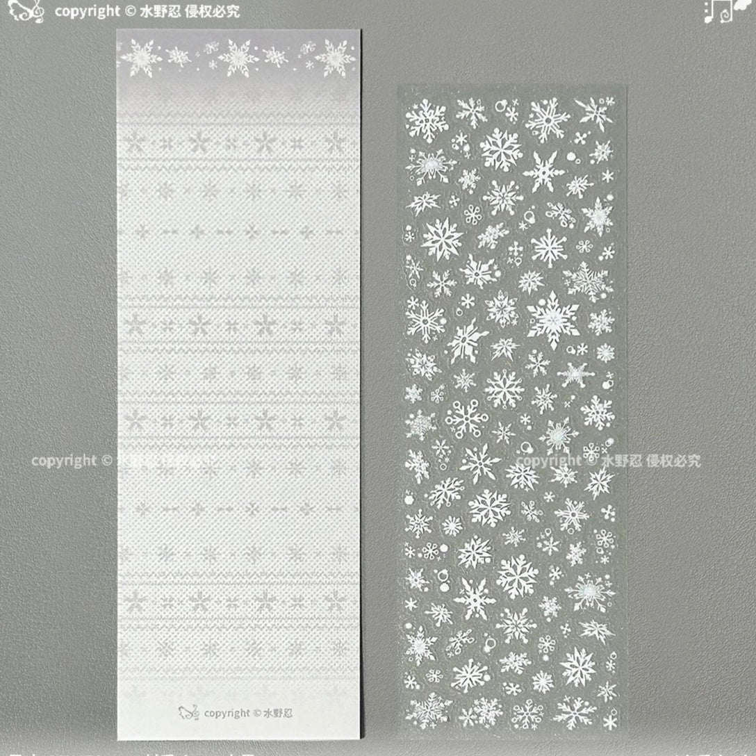 Mizuno Snowflake Sticker