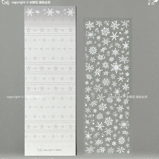 Mizuno Snowflake Sticker
