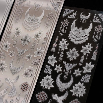 Mizuno Silver Sticker