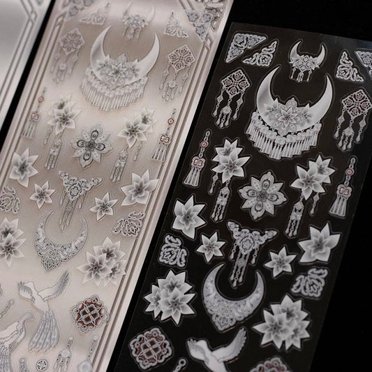 Mizuno Silver Sticker
