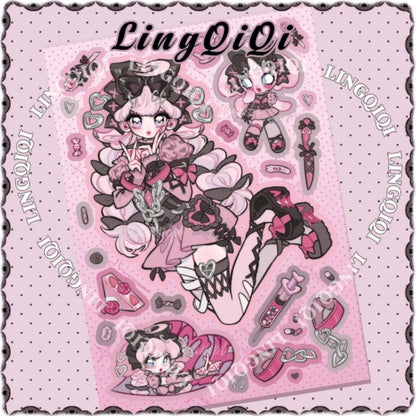 Lingqiqi Character Sticker #4