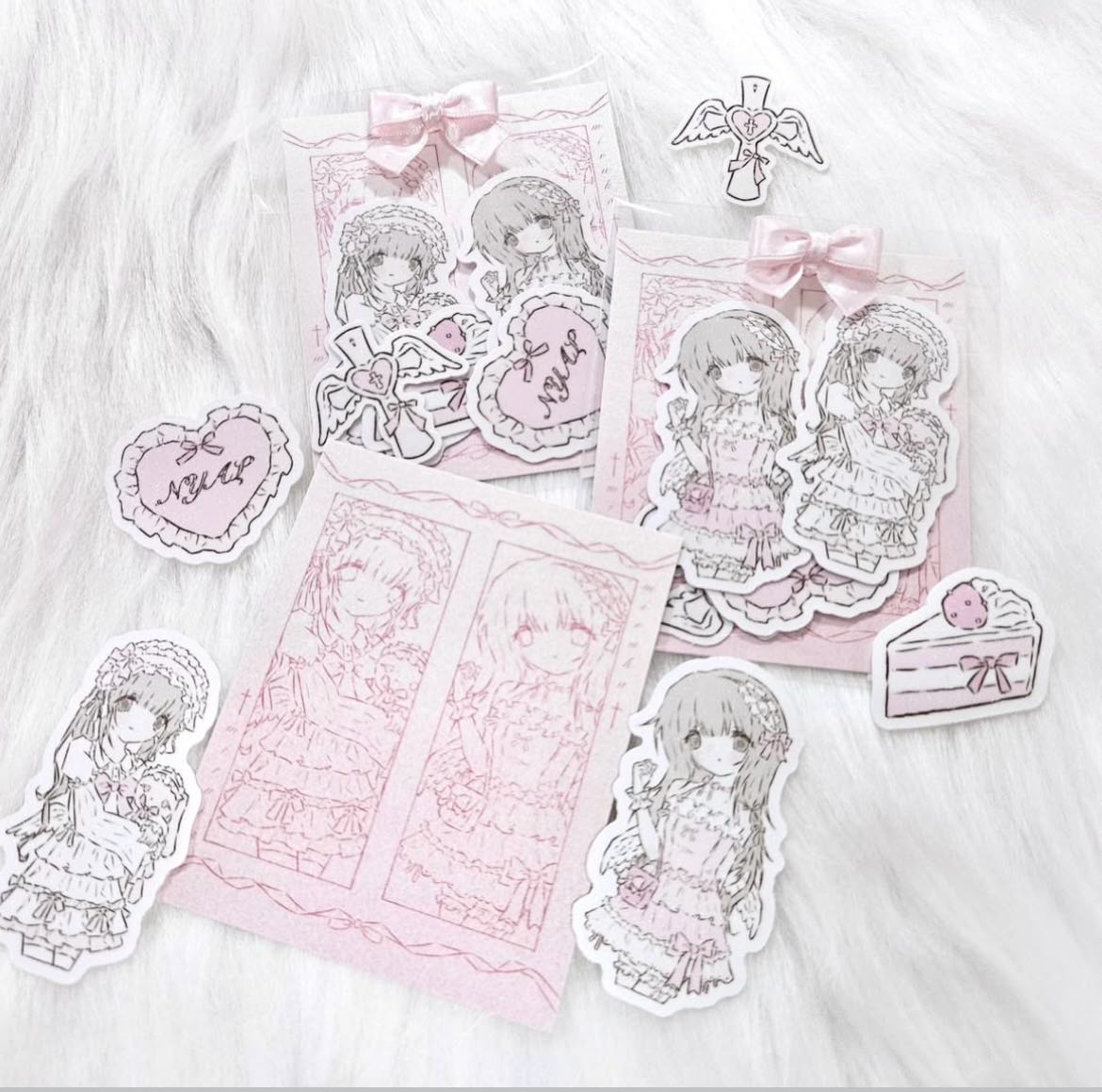 [Nyal] Girls Daily Sticker Pack