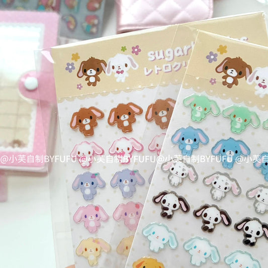 Byfufu Bunnies Resin Sticker #2