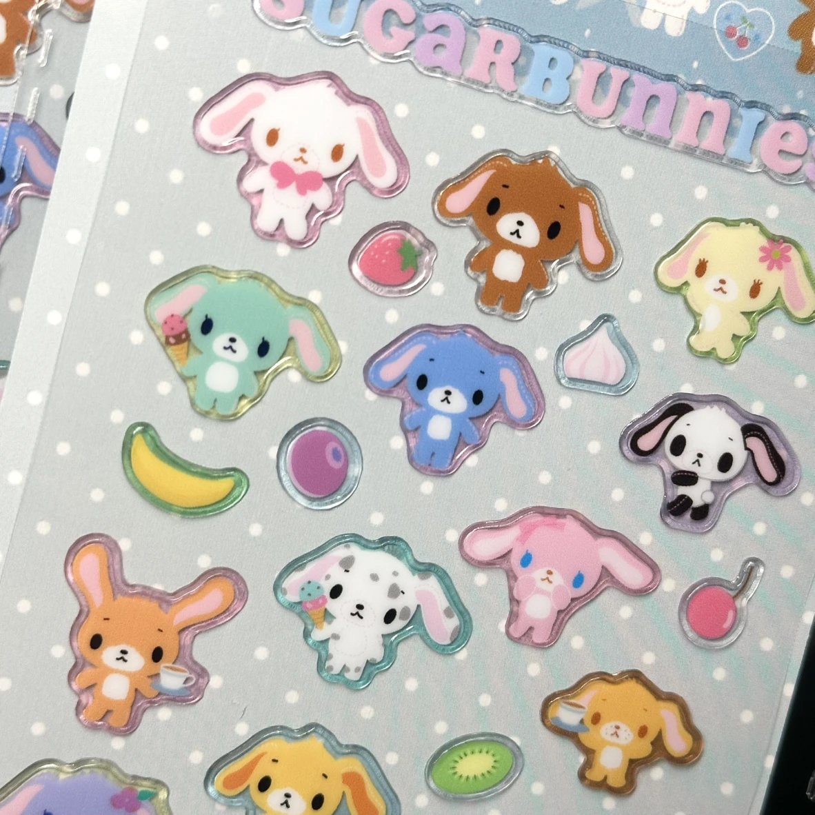 Byfufu Bunnies Resin Sticker #3
