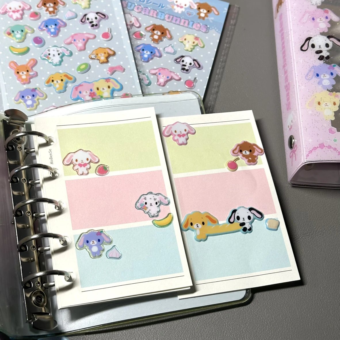 Byfufu Bunnies Resin Sticker #3