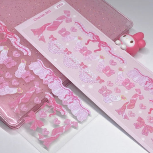 Cherish 203 Magic Ribbon Sticker
