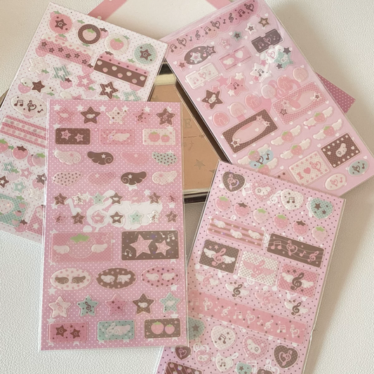 Chocolate Note Sticker