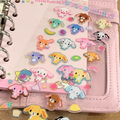 Byfufu Bunnies Resin Sticker #3