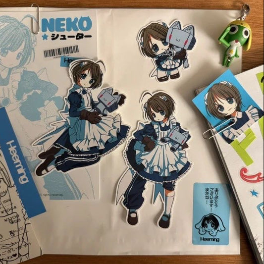 [Heeming] Neko Shooter Sticker